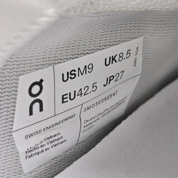 NEW ON Cloudeclipse Mens Size 9 Comfy Running Shoes Sneakers Gym Alloy Gray - Picture 10 of 12